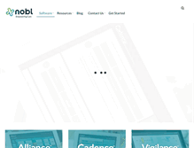 Tablet Screenshot of noblhealth.com